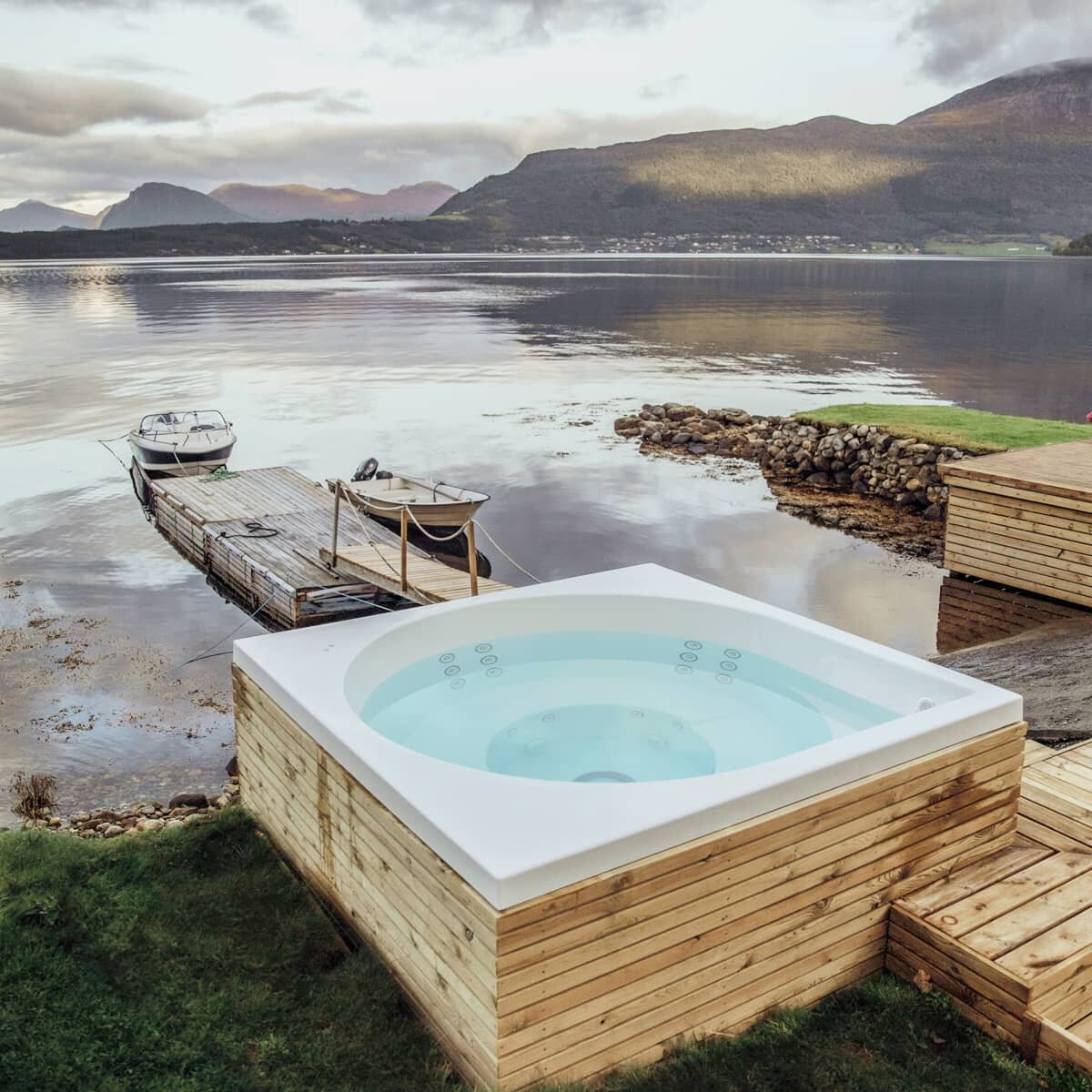 Auszeit-Relax at Home - Drop Pool Vuolle - Outdoor Whirlpool