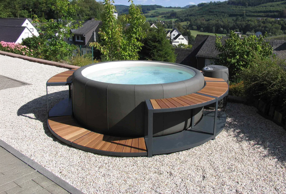 Auszeit - Relax at Home - Whirlpool Softub Poseidon