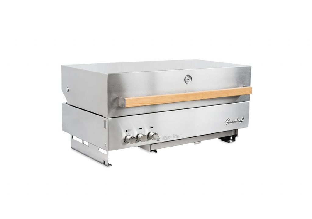 Auszeit - Relax at Home - Grills - Flammkraft Block D Einbaugrill