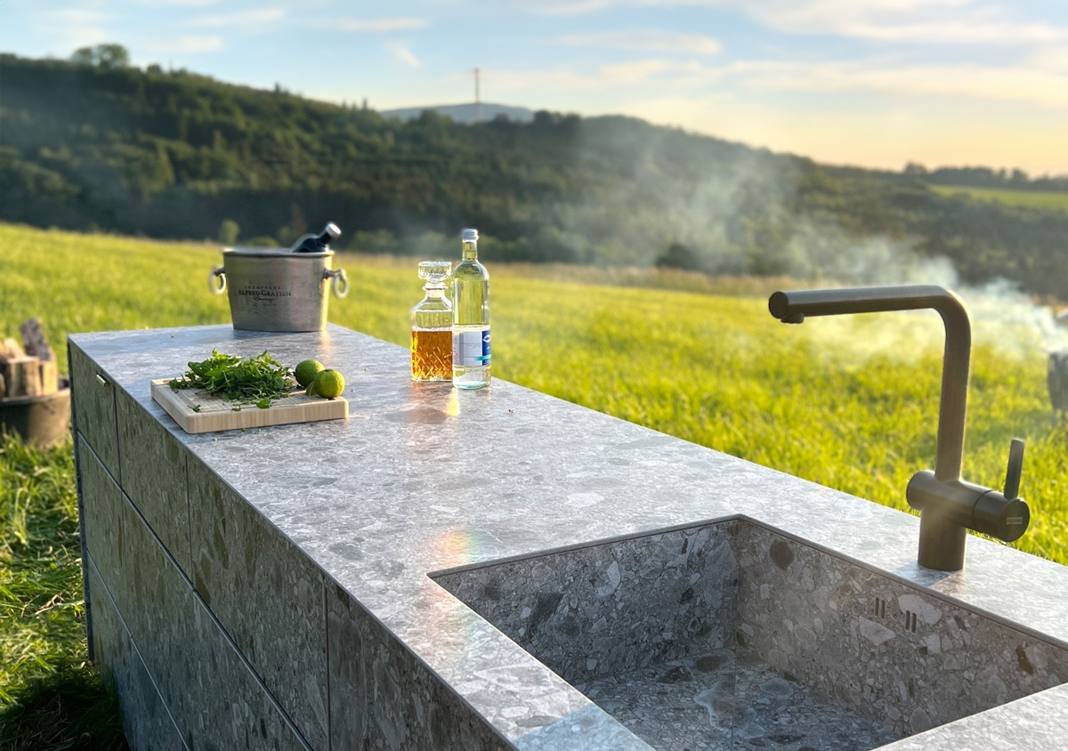Auszeit - Relax at Home - Outdoorküchen - Cubic Kitchen C3