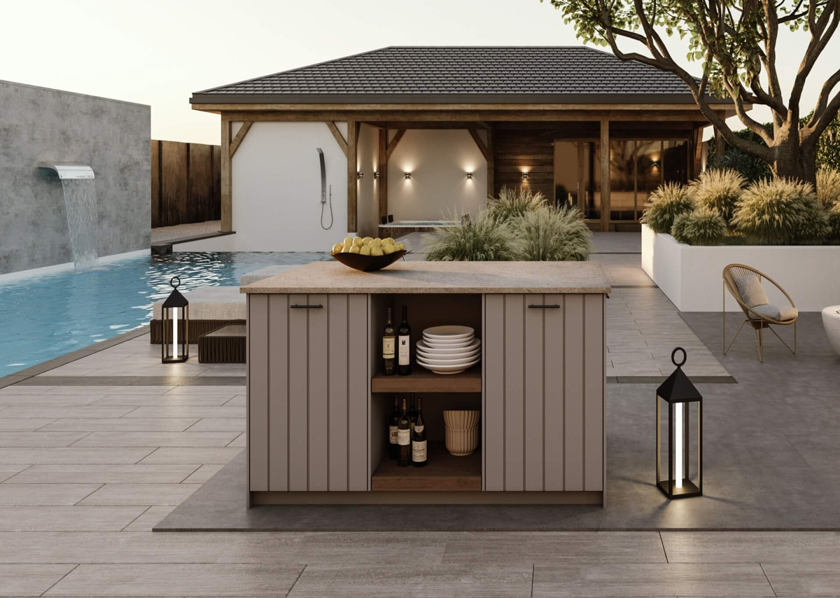 Auszeit - Relax at Home - Outdoorküchen - Cubic Kitchen C4