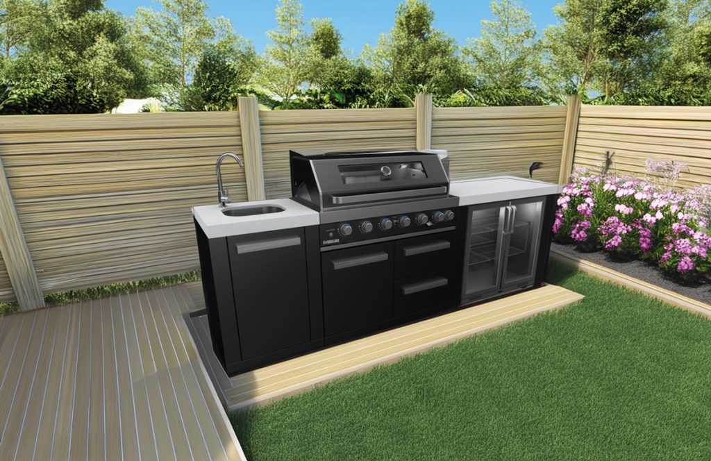 Auszeit - Relax at Home - Outdoorküchen - Everdure Neo Black Steel