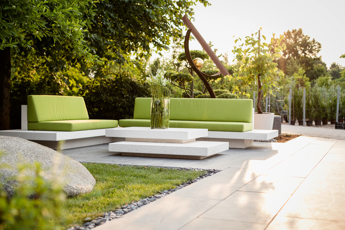 Auszeit - Relax at Home - Outdoormöbel - Krauss der Stein Quadro Lounge