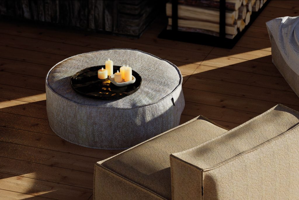 Auszeit - Relax at Home - Outdoormöbel - Roolf Round Pouf