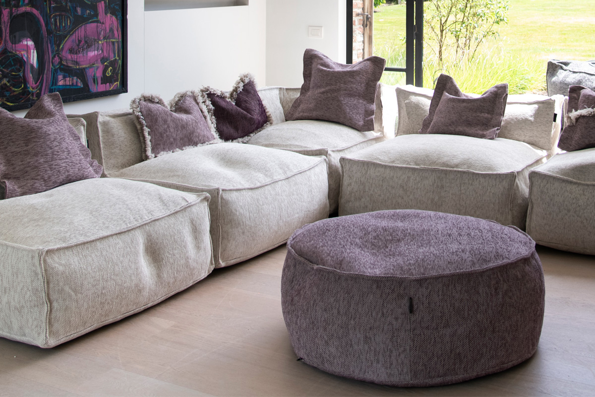 Auszeit - Relax at Home - Outdoormöbel - Roolf Round Pouf